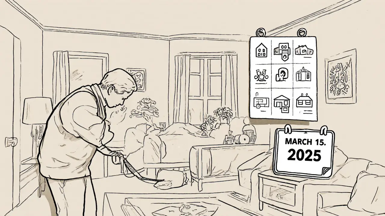 Оценщик измеряет квартиру, на планшете — аналоги с ценами, дата оценки