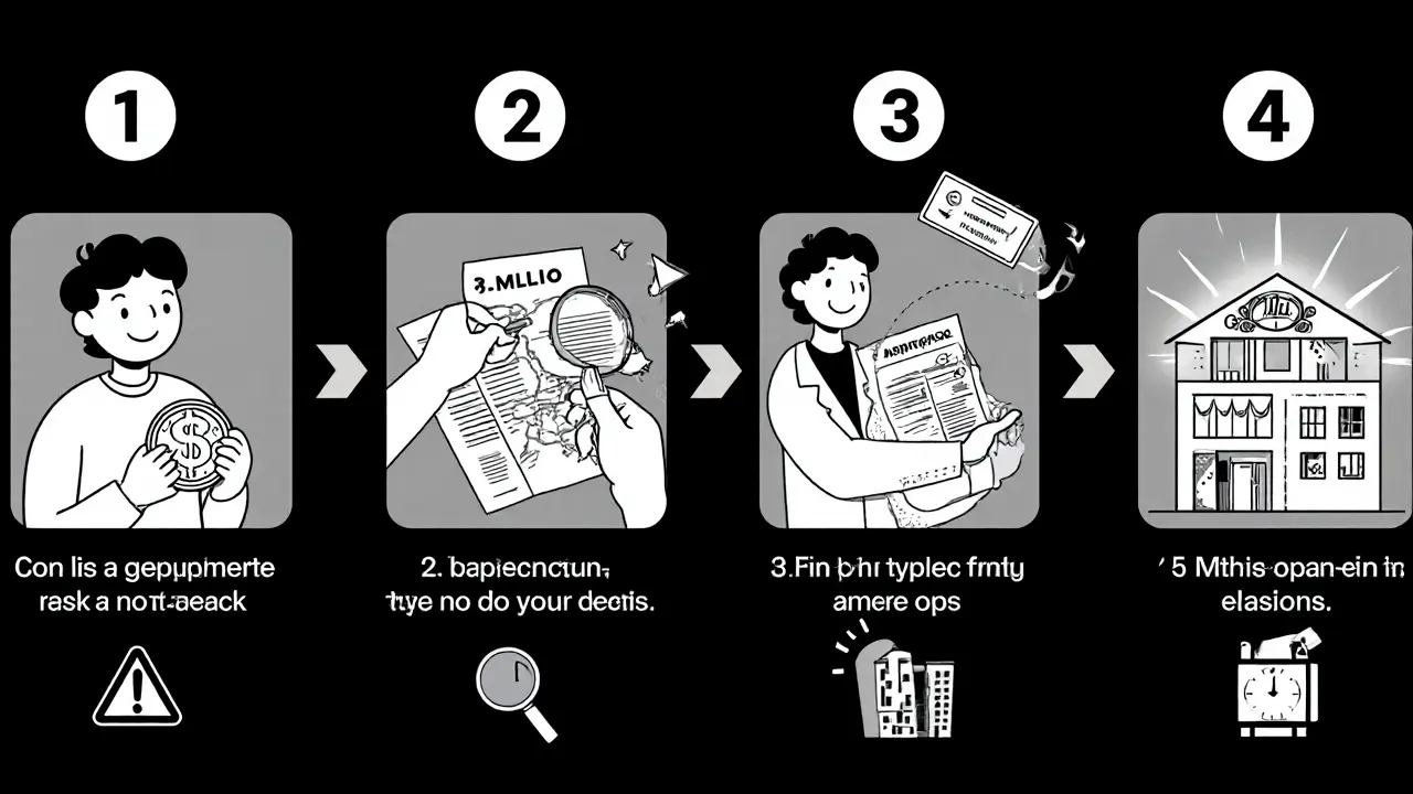 Четыре шага к покупке недвижимости: от денег до арендного дохода.