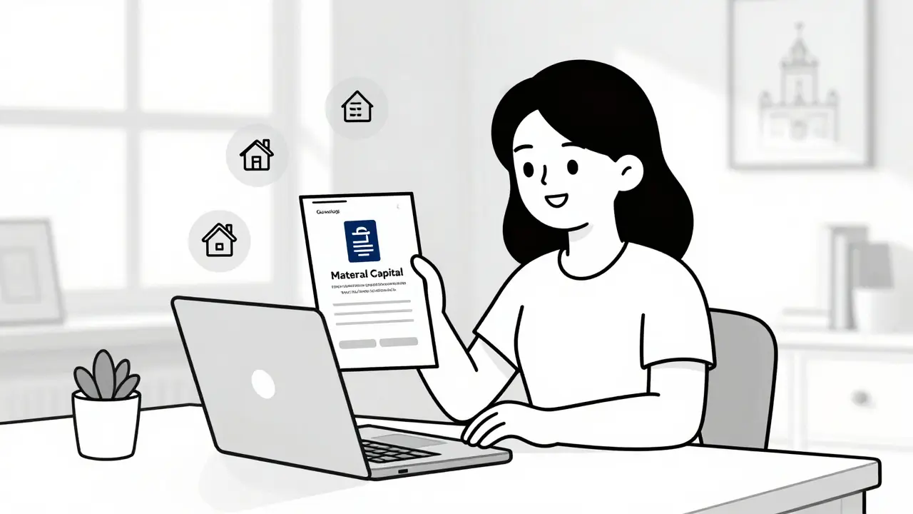 Как оформить электронное заявление на распоряжение материнским капиталом через Госуслуги