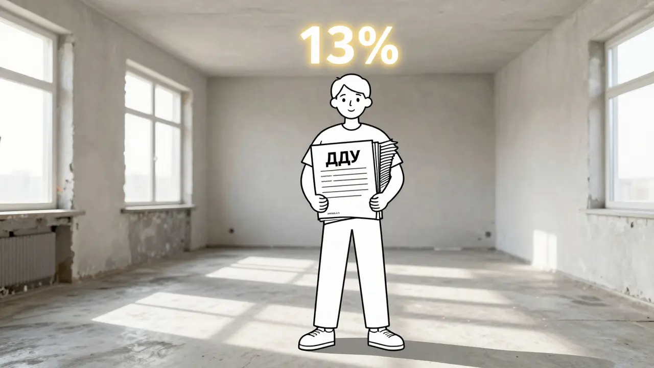 Как оформить налоговый вычет за отделку и ремонт новой квартиры у застройщика в 2025 году