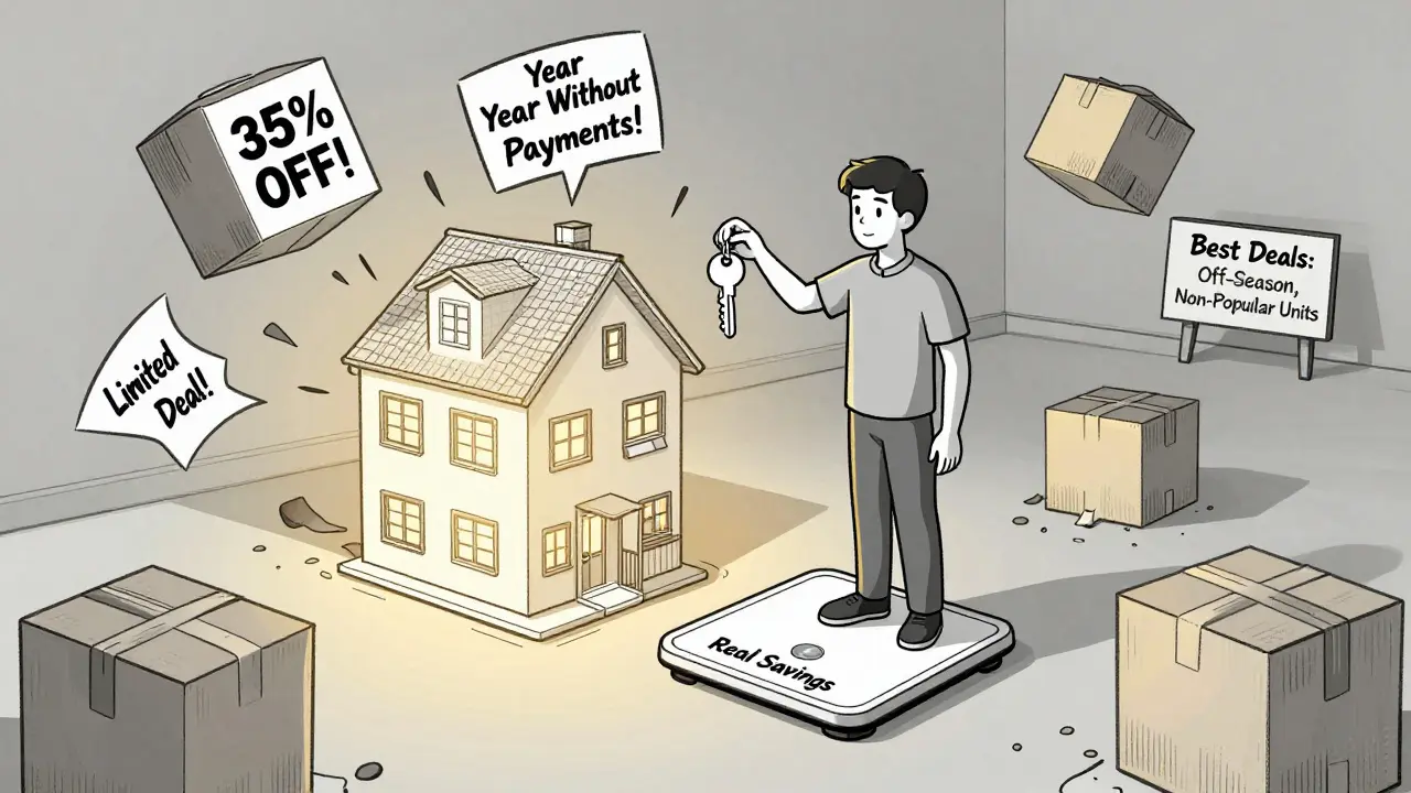 Покупатель выбирает реальную выгоду — квартиру без вида — вместо мнимых скидок.