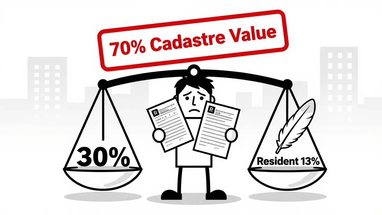Налог на недвижимость для нерезидентов в 2025 году: ставки, льготы и ошибки