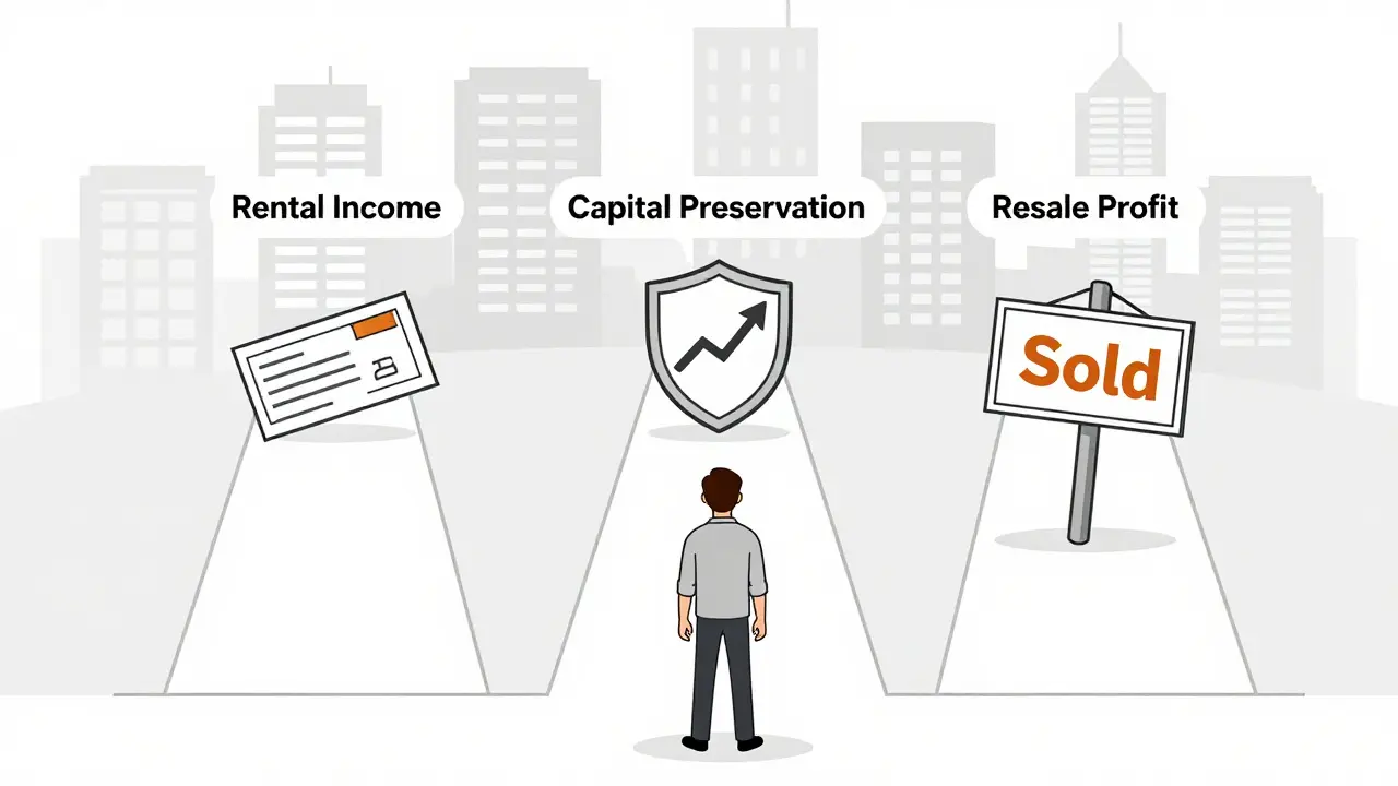 Цели инвестирования в недвижимость: доход, сохранение капитала и перепродажа