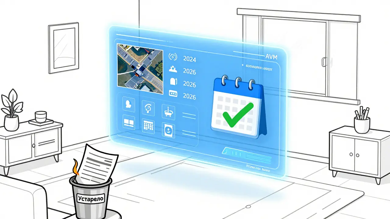 Цифровая система автоматической оценки недвижимости в 2026 году, заменяющая бумажные отчеты.