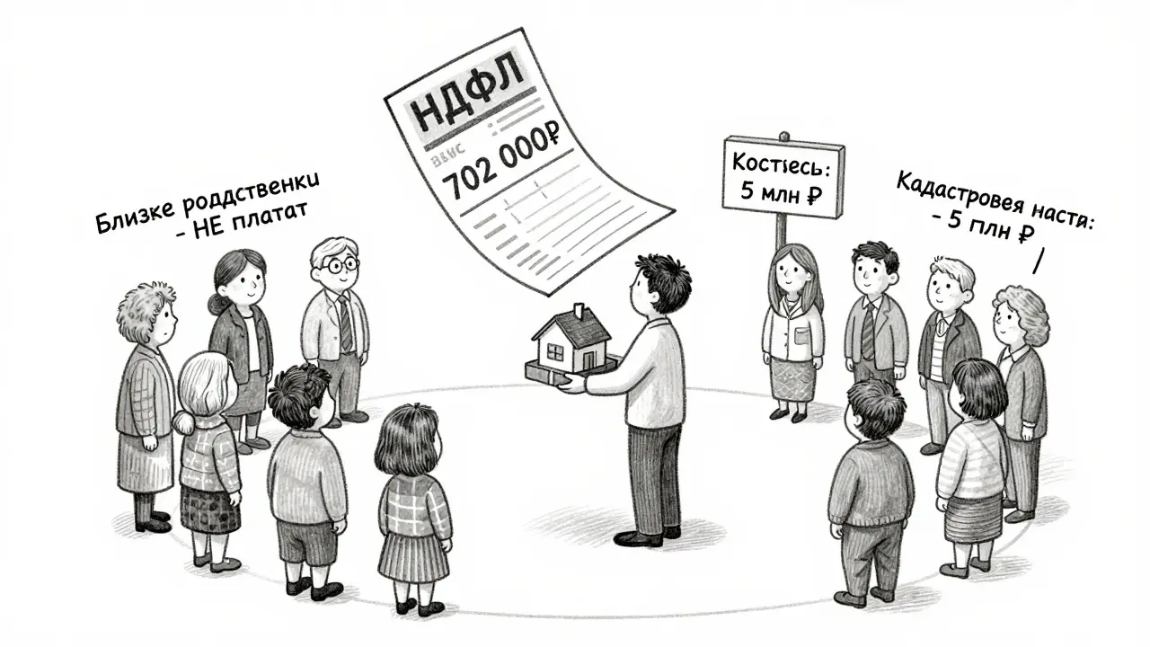 Налоги при дарении недвижимости в 2025 году: когда платить, сколько по НДФЛ и как избежать ошибок