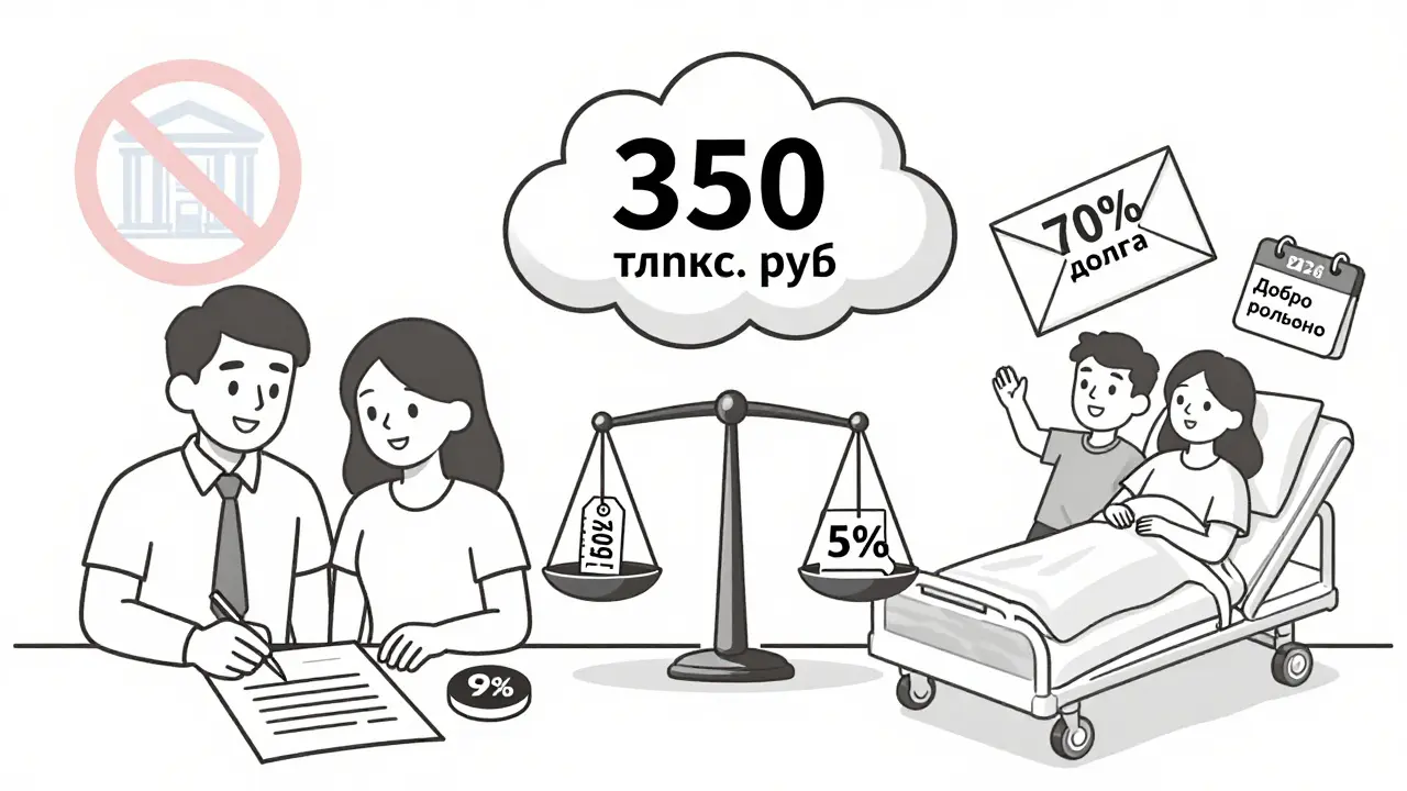 Два сценария жизни заемщика: здоровый и болеющий, с балансом стоимости страховки и сэкономленных денег на ипотеке.