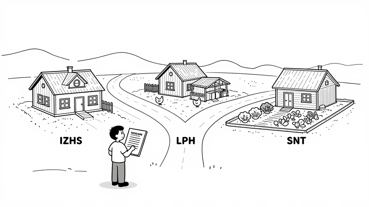 ИЖС, ЛПХ или СНТ: какой участок выбрать для строительства дома