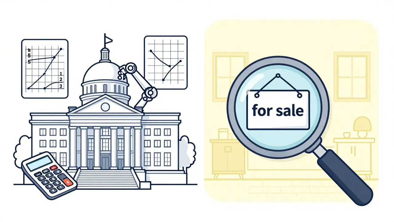 Сравнение массовой государственной оценки и индивидуальной рыночной стоимости