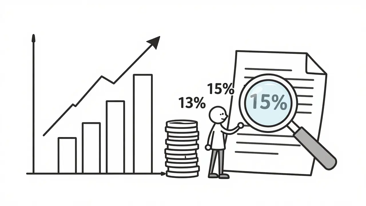 Инфографика налоговых ставок и финансовых рисков сделки