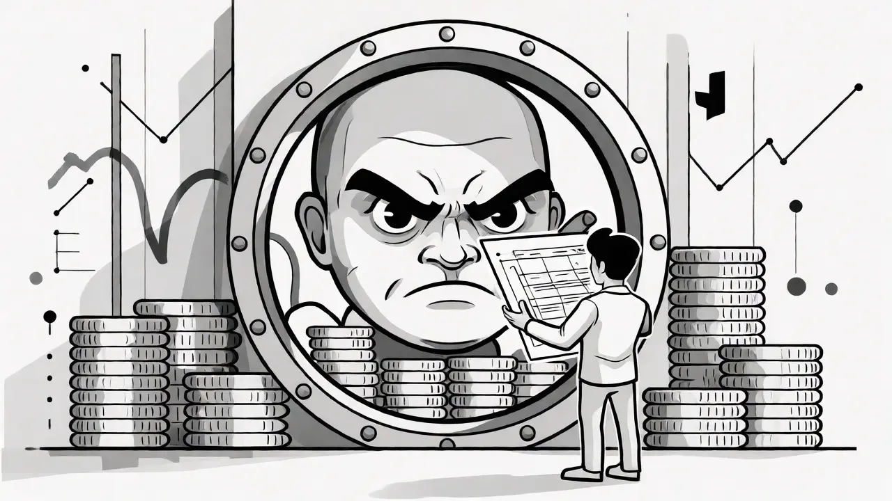 Банковский сейф как фильтр для застройщика, иллюстрация