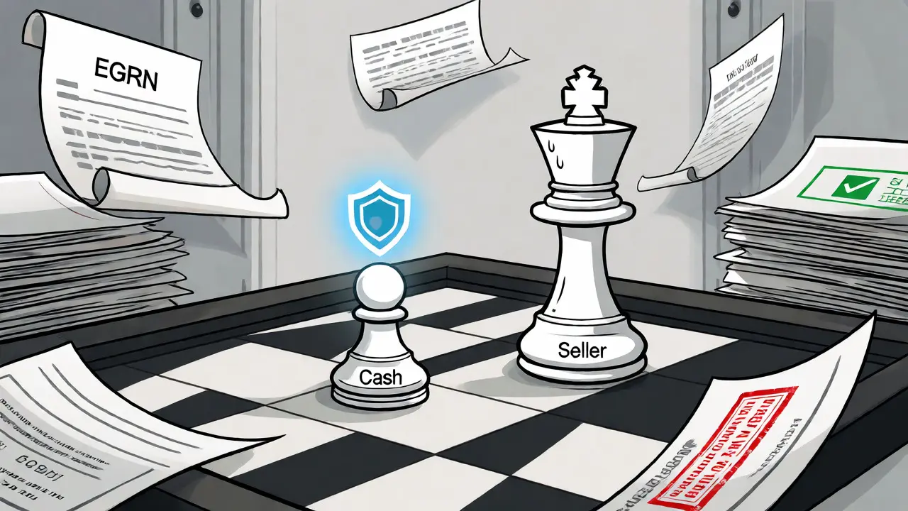 Шахматная партия покупателя и продавца с документами